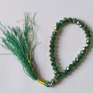 Gebetskette(Tasbih) - grün